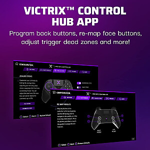 Victrix Pro BFG bezvadu PDP kontrolieris, spēļu pults (melns/purpursarkans)