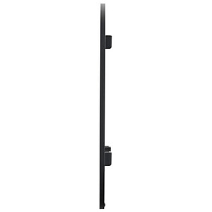 Rezerves go-e sienas montāžas plāksne, Gemini flex lādētājam, sienas stiprinājums (melns)