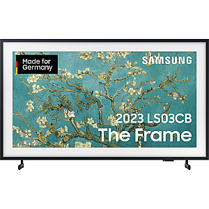 SAMSUNG The Frame GQ-32LS03C, QLED televizors - 32 - черный, HDR 10+, Full HD, SmartTV, HD+