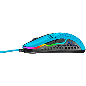 CHERRY Xtrfy M42 RGB spēļu pele (zila/melna)