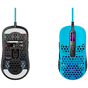 CHERRY Xtrfy M42 RGB spēļu pele (zila/melna)