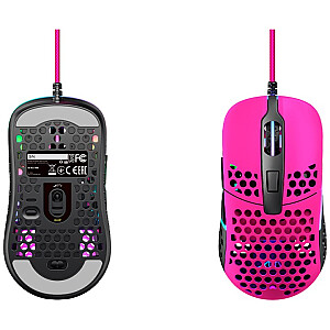 CHERRY Xtrfy M42 RGB, игровая мышь (розовый/черный)