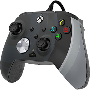 PDP Rematch Advanced Wired Controller — Radial Black, Gamepad (melns/pelēks, Xbox Series X|S, Xbox One, PC)