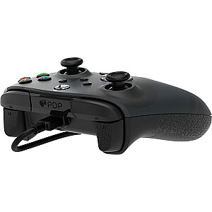 PDP Rematch Advanced Wired Controller — Radial Black, Gamepad (melns/pelēks, Xbox Series X|S, Xbox One, PC)
