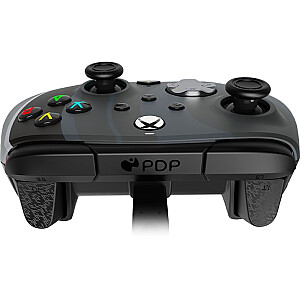 PDP Rematch Advanced Wired Controller — Radial Black, Gamepad (melns/pelēks, Xbox Series X|S, Xbox One, PC)