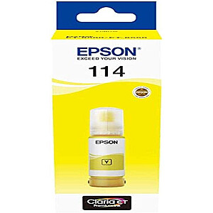 Epson Yellow Ink 114 EcoTank (C13T07B440)