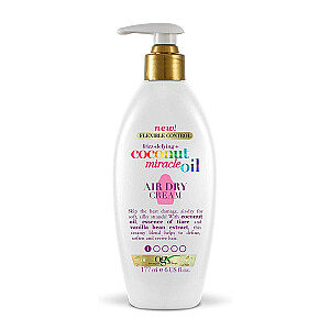 OGX Coconut Oil Miracle Oil Air Dry Cream anti-frizz matu žāvēšanas krēms 177 ml