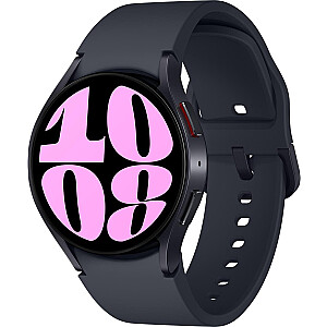 Viedais pulkstenis Samsung Galaxy Watch 6 Nerūsējošais tērauds 40 mm Czarny (SM-R930NZKAEUE)