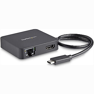 МУЛЬТИПОРТНЫЙ АДАПТ USB-C/4K HDMI GBE USB-C/A