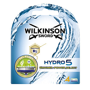 WILKINSON Sword Hydro5 Groomer 4in1 Nomaiņas skuvekļa asmeņi 4gab.