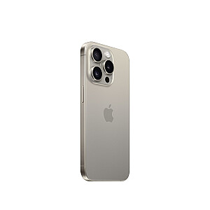 Apple iPhone 15 Pro, 15,5 cm (6,1 collas), divas SIM kartes, iOS 17, 5G, USB Type-C, 256 GB, titāna