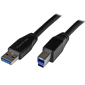 USB 3.0 AB KABELIS 15 PĒDU GARS M/M/.