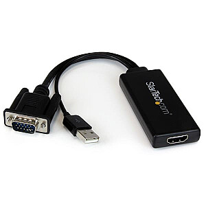 VGA IR HDMI ADAPTERIS AR AUDIO.