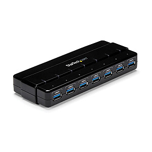 7 USB 3.0 centrmezgla PORTA AR ADAPTERI/.