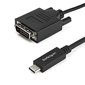 USB-C - DVI KABELIS 2 m garš/.