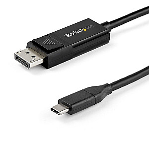 6,6 футов. КАБЕЛЬ USB C-DP 1,4/1,4-ДВУНАПРАВЛЕННЫЙ-8K, 30 Гц