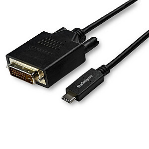 USB-C uz DVI 3M KABELIS - MELNS/.