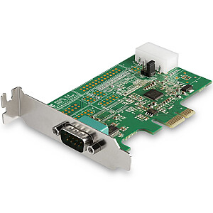 1 PCIE/PCI EXPRESS KARTES RS232 SERIĀLĀS KARTES POSTS — 16950 UART