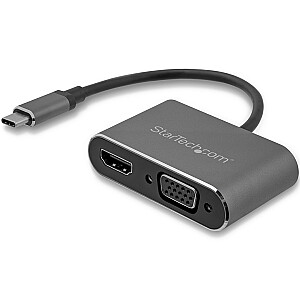 АДАПТЕР USB-C НА VGA И HDMI/.