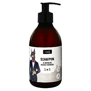 LAQ Enerģējošs šampūns vīriešiem ar seksa un biznesa aromātu 1in1 300ml