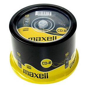 MAXELL CD-R 700 MB 52x80 min, blister, płyta