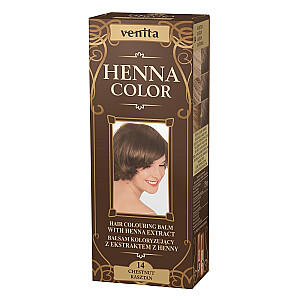 VENITA Henna Color balzams-krāsviela ar hennas ekstraktu 4 Kastanis 75ml