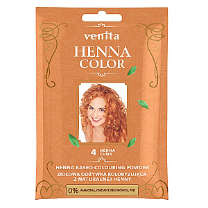 VENITA Henna Color augu kondicionētājs-krāsviela ar dabīgo hennu 4 Henna Henna 25g