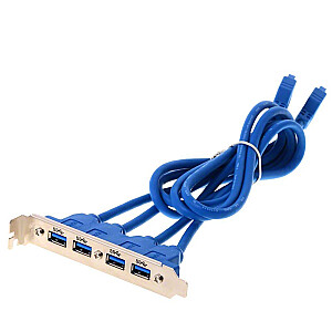 PCI kronšteina atbloķēšana USB 3.0, 19 kontaktu savienotājs