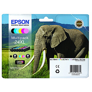 Vairāku iepakojumu Epson Ink 24X C13T24384010 — zilonis