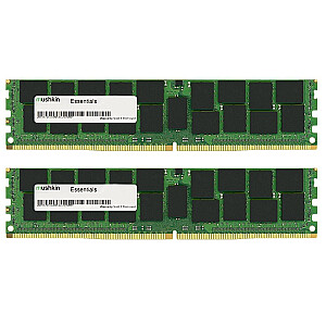 Komplekts Mushkin Essentials DIMM 32 GB, DDR4-2133, CL15-15-15-35 (MES4U213FF16G28X2)