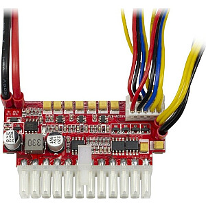 Inter-Tech Mini-ITX PSU 200W NAS DC/DC, адаптер (без блока питания, поддерживает блоки питания до 200Вт, ноль ватт)
