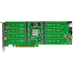 HighPoint SSD7540 PCIe Gen4 8x M.2 NVMe, контроллер