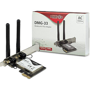 Inter-Tech DMG-33 Wi-Fi 5 PCIe Ad.-1300M — 88888153