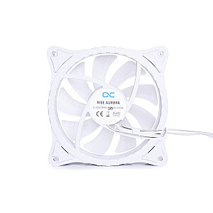 Вентилятор Alphacool Rise Aurora 120mm 120x120x25mm, Case Fan (белый)