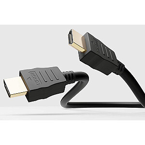 Goobay Ultra ātrgaitas HDMI kabelis ar Ethernet, HDMI 2.1 (melns, 3 metri)