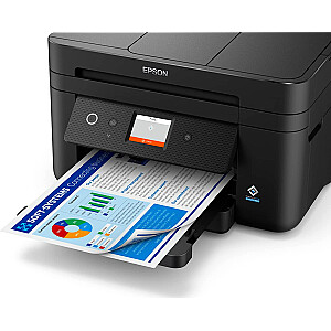 Epson WorkForce WF-2960DWF, daugiafunkcis spausdintuvas (juodas, USB, WLAN, LAN, nuskaitymas, kopijavimas, faksas)