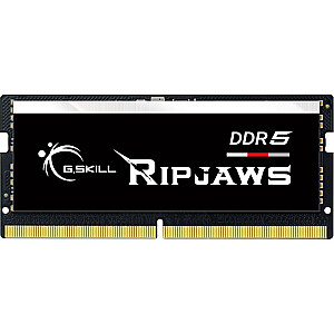 G.Skill DDR5 — 32 GB — 5600 — CL — 46 (1 x 32 GB), viens (melns, F5-5600S4645A32GX1-RS, Ripjaws, INTEL XMP)