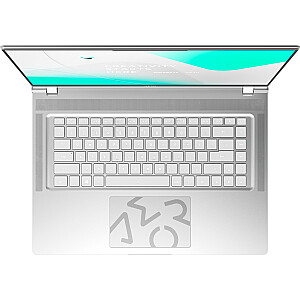 GIGABYTE AERO 16 OLED BSF-73DE994SO, ноутбук (серебристый, Windows 11 Home 64-бит, дисплей 60 Гц, SSD 1 ТБ)