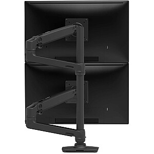 Ergotron LX Dual Monitor Arm, крепление для монитора (черный)