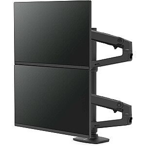 Ergotron LX dubultā monitora svira, monitora stiprinājums (melns)