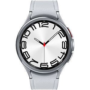 SAMSUNG Galaxy Watch6 Classic (R965), Смарт-часы (серебристый, 47 мм, LTE)
