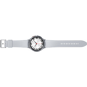 SAMSUNG Galaxy Watch6 Classic (R965), viedpulkstenis (sudrabs, 47 mm, LTE)