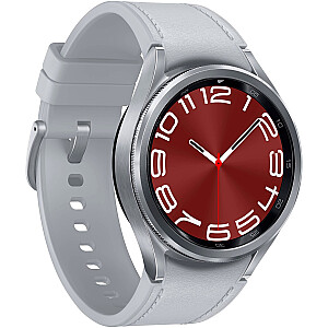 SAMSUNG Galaxy Watch6 Classic (R950), Смарт-часы (серебристый, 43 мм)