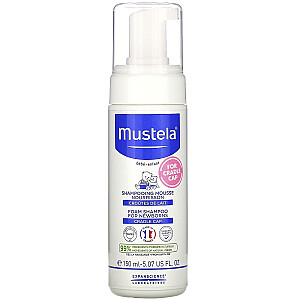 MUSTELA Пенный шампунь для новорожденных детский пенный шампунь 150мл