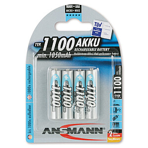 Ansmann 4xAAA НМ 1,2 В/ 1100 мАч