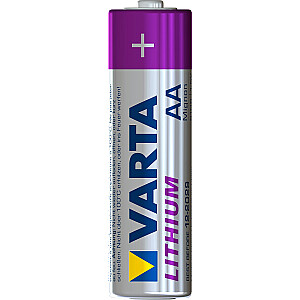 Varta MN 1500 Ultra Lithium AA (LR6) Blistera iepakojumā 4gb.