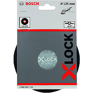 Atbalsta paliktnis Bosch X-LOCK mīksts, Ø 125 mm, slīpēšanas paliktnis