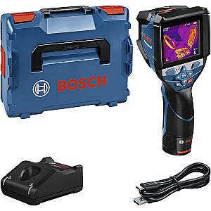 BOSCH. 12 V, 1 x 2,0 Ah, USB-C GTC 600C LB, TERMĀLA KAMERA