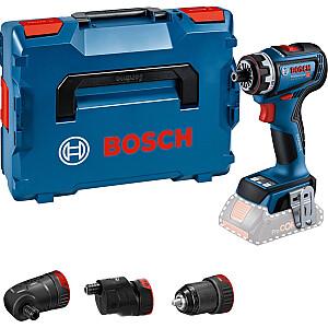 Akumulatora urbjmašīna/grieznis Bosch GSR 18V-90 FC Professional Solo, 18 V (zils/melns, bez akumulatora un lādētāja, L-BOXX)