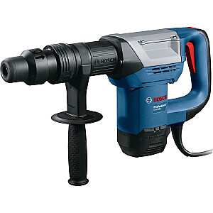 Ударный молоток Bosch GSH 5 Professional, долото (синий/черный, 1100 Вт, футляр)